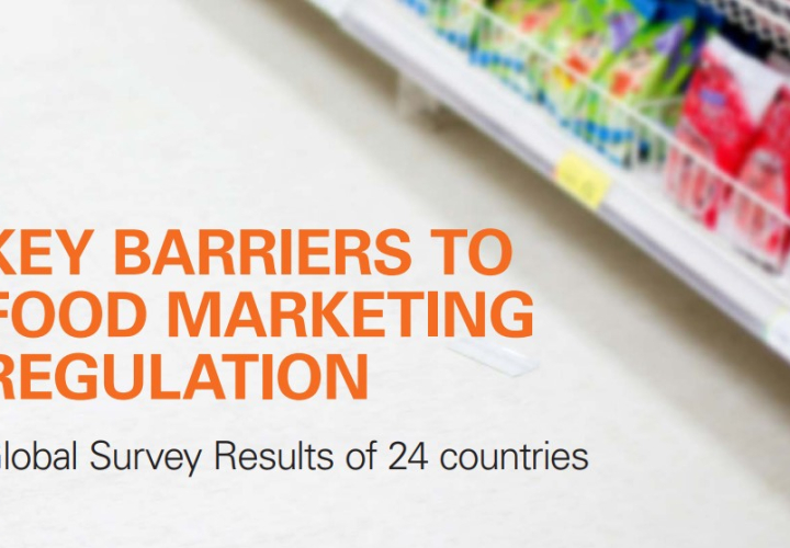 UNICEF Key barriers to food marketing regulations - Cover