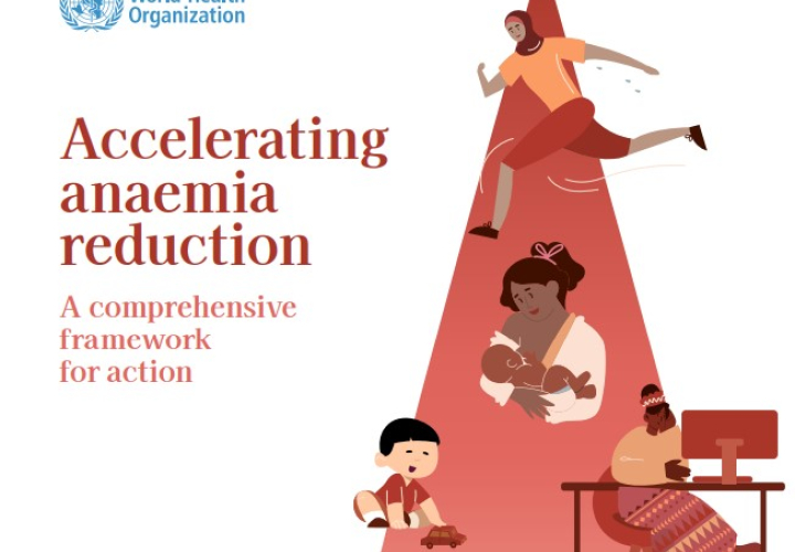 Cover WHO document on Accelerating anaemia reduction