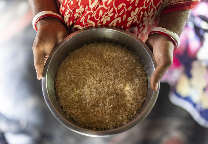 Rice fortification project, Photo credit: WFP/Sayed Asif Mahmud