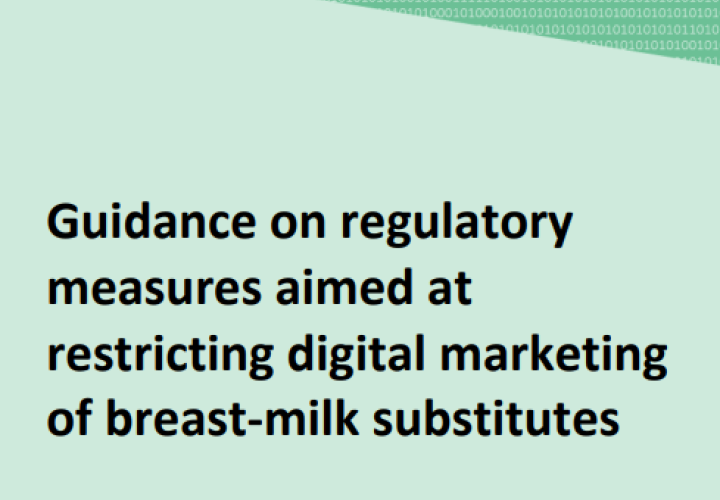 WHO Guidance-restricting digital marketing BMS-cover (Nov2023)