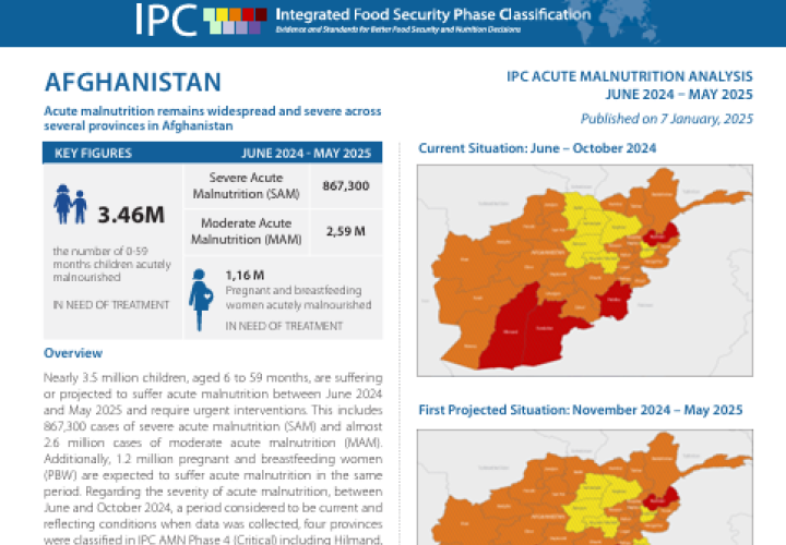 IPC-Afghanistan-Acute Malnutrition report-image (Jan2025)