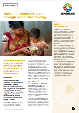 UNICEF-Responsive feeding brief-cover (2023)