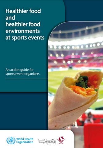 WHO-Healthier food-Sports events guide-cover (2023)