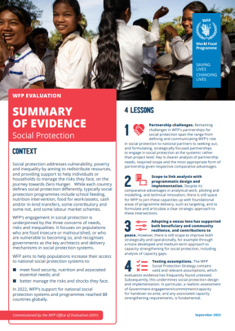 WFP SP Evaluation-Summary-cover (Sep2023)