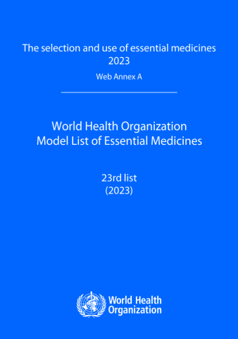 WHO-23rd Essential Medicines List-cover (2023)