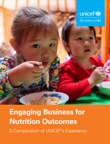 UNICEF-Engaging Business 4 Nutrition Outcomes-cover (Feb2022)