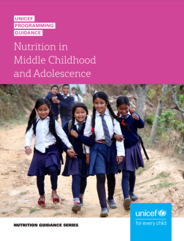 WHO-Nutrition Mid Childhood & Adolescence-cover (2021)
