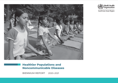 WHO SEARO-Healthier Populations & NCDs report-cover (19Jan2024)