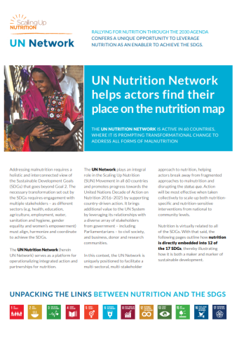 Nutrition & SDGs brief-cover (Sep2019)
