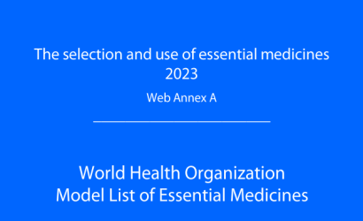 WHO-23rd Essential Medicines List-cover (2023)