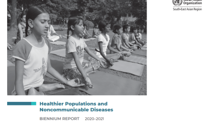 WHO SEARO-Healthier Populations & NCDs report-cover (19Jan2024)