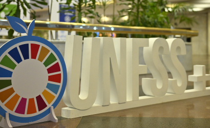 Banner for the UN Food Systems Summit +4
